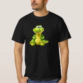 Camiseta un crocodile rigolo