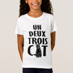 Camiseta Un Deux Trois Cat French Cats