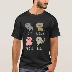 Camiseta Un Deux Trois Cat Tee Kitten French Cat 4