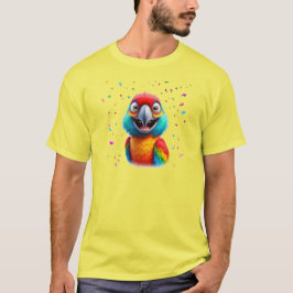 Camiseta Un perroquet trop drôle.