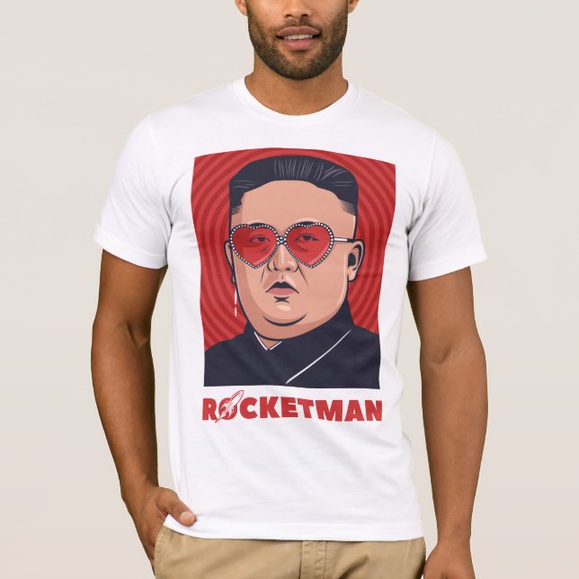 Camiseta Un Rocketman Ramírez de Kim Jong (Frente)
