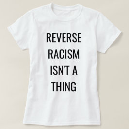 Camiseta Unapologetically preto: Racismo reverso