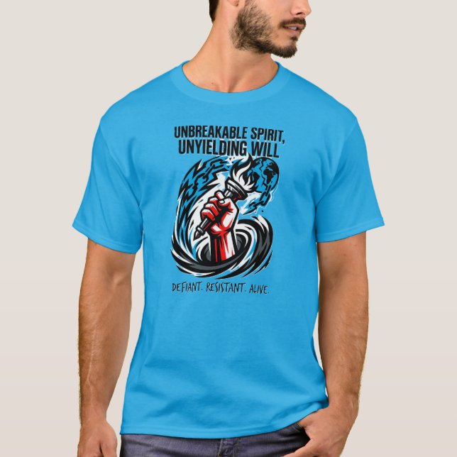 Camiseta Unbreakable Spirit Break The Bonds Freedom Mindset (Frente)