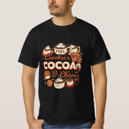 Camiseta Uncle Fuel: Cookies, Cocoa & Chaos | Funny Holiday