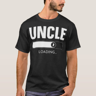 Camiseta Uncle To Be Art For Men Dad Brother Kids First Tim