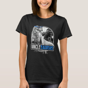 Camiseta Unclesaurus T-Rex Dinossauro Tio Dinossauro