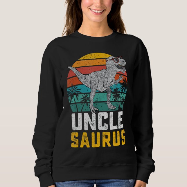 Camiseta Unclesaurus T Rex Dinossauro Tio Saurus, Matriz Fa (Frente)