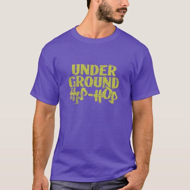 Camiseta Under Ground Hip Hop Music Direction Rap boy (Frente)
