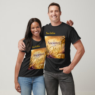 Camiseta Ungido Com Alegria
