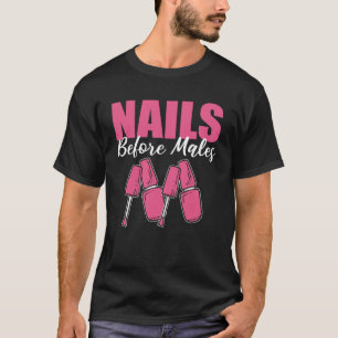 Camiseta Unhas Antes de Maches Beautician