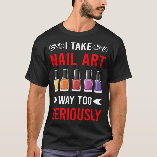 Camiseta Unhas de Arte de Unhas Técnico Manicure Manicure P (Frente)