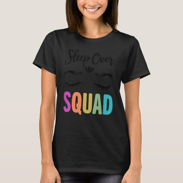 Camiseta Unhas De Esquadrão E Maquiagem Engraçadas (Frente)