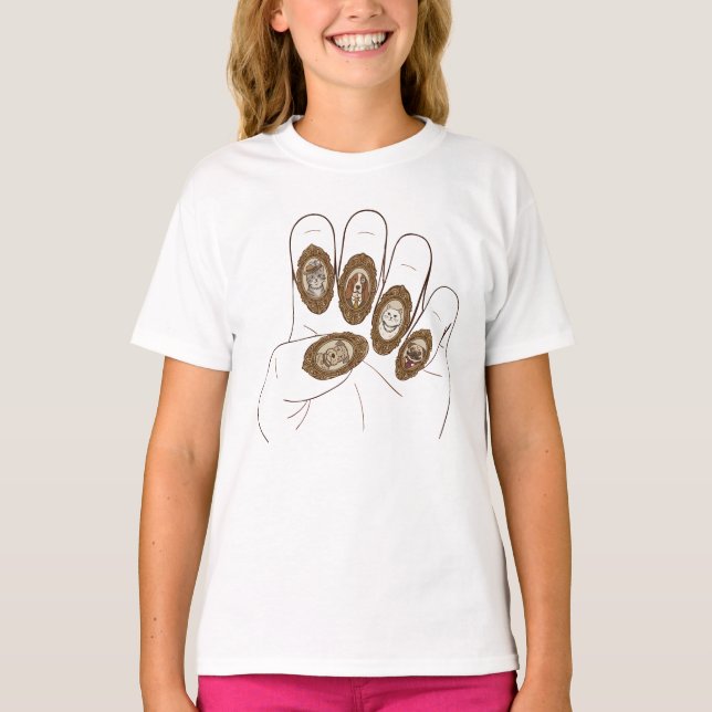 Camiseta Unhas de Família (Frente)