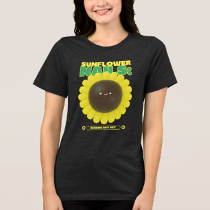 Camiseta Unhas de girassol: Porque Não?