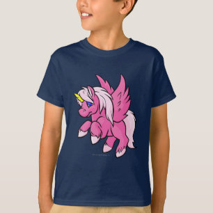 Camiseta Uni rosa