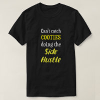 Uni Texto Amarelo Neon Cooties De Hustle Lateral.