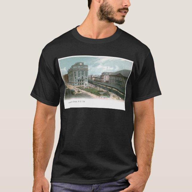 Camiseta União do tanoeiro. Cidade de NY (Frente)
