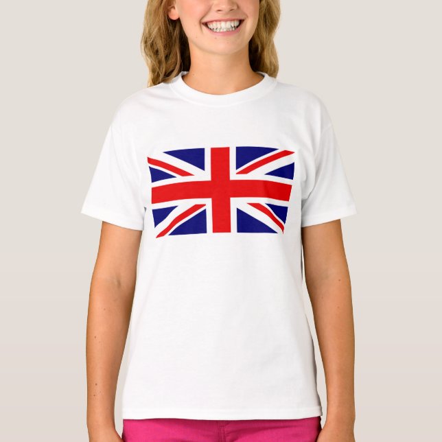 CAMISETA UNIÃO JACK - BANDEIRA BRITÂNICA (Frente)