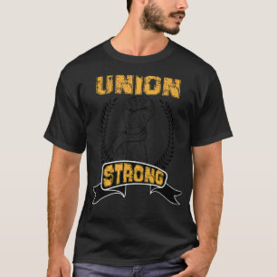Camiseta União Orgulhosa União Forte Sindicato de Solidarie