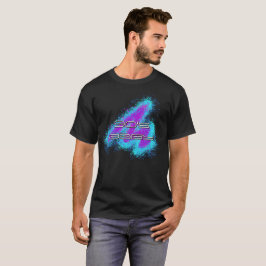 camiseta única do bebê dos anos 90