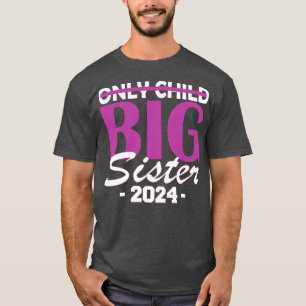 Camiseta única irmã mais velha 2024 1