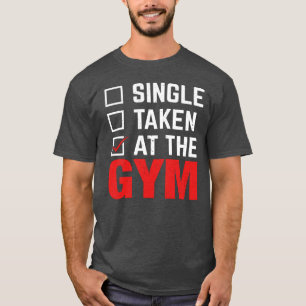 Camiseta Única tirada na academia