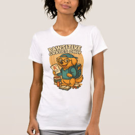 Camiseta Unicamente Grades Pawsitivas - Voltar à Camisa-T d