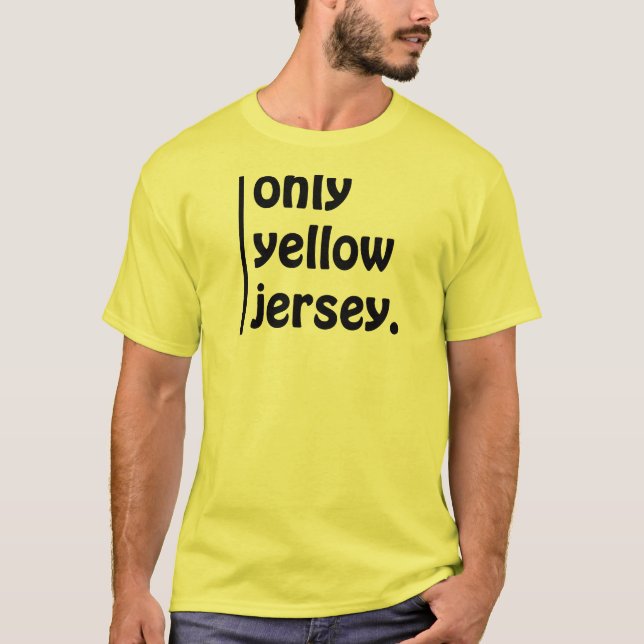 Camiseta Unicamente jersey amarelo (Frente)