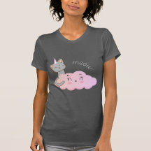 camiseta unicat cloud meow