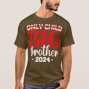 Camiseta único filho irmão mais velho 2024