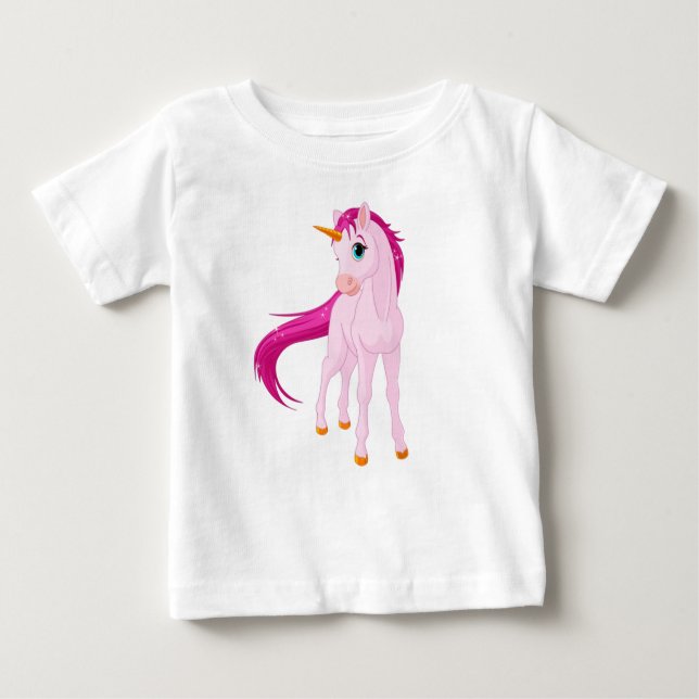 Camiseta Unicorn Baby Tee (Frente)