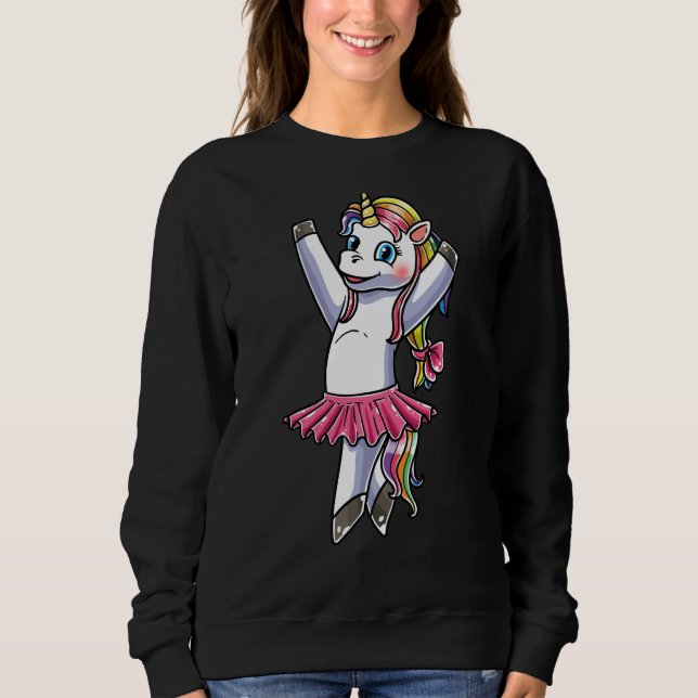 Camiseta Unicorn Ballet Dance Ballerina Dancing Danseuse  2 (Frente)