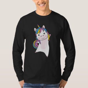 Camiseta Unicorn Coloridos Animais De Fantasia Doce Para