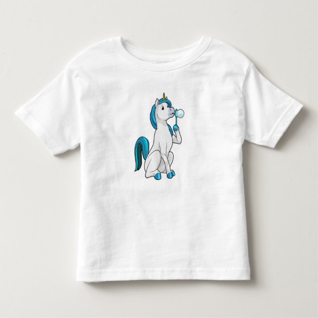 Camiseta Unicorn com bolhas Soap (Frente)