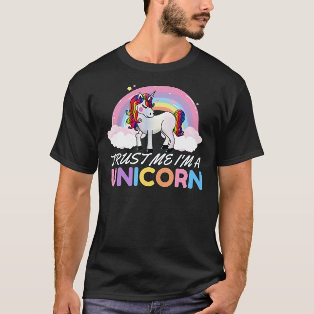 Camiseta Unicorn Confie em mim sou Unicórnio (Frente)