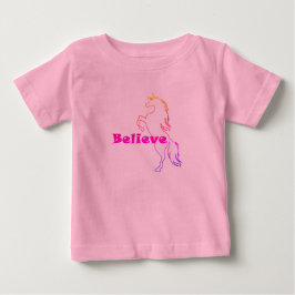 Camiseta Unicorn Creve Design - Baby Fine Jersey T Shirt