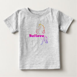 Camiseta Unicorn Creve Design - Baby Fine Jersey T Shirt