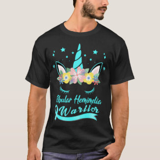 Camiseta Unicorn Face Fibular Hemimelia Consciência