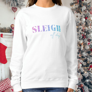Camiseta Unicorn Glitter Sleigh O Dia Todo
