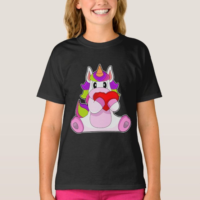Camiseta Unicorn Heart (Frente)