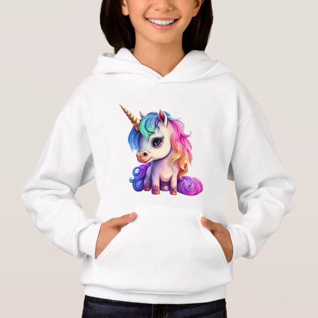 Camiseta Unicorn Hoodie (Frente)