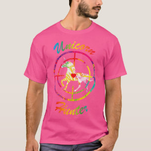 Camiseta Unicorn Hunter Boys Rainbow Horse Humor Hate Unico