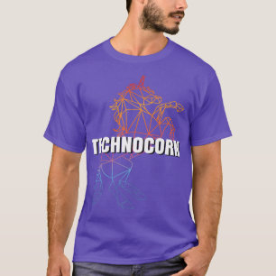 Camiseta Unicorn I Technocorn I Electronic Raver Music DJ F