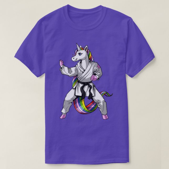 Camiseta Unicorn Karate (Frente do Design)