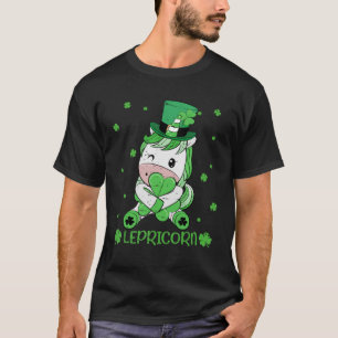 Camiseta Unicorn Lepricorn Happy Rua Patrick Day Irish Sha