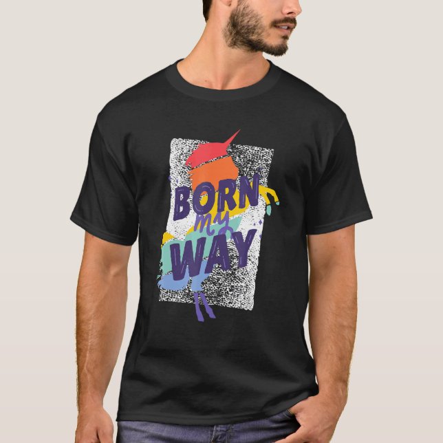 Camiseta Unicorn LGBT Gay Lesbian (Frente)