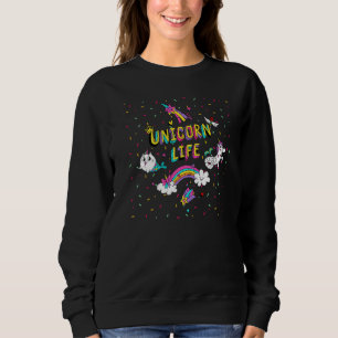 Camiseta Unicorn Life Narwhal Cat Unicorn Sereia E Rainb