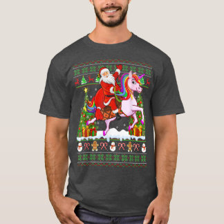 Camiseta Unicorn Lover Funny Ugly Papais noeis Andando Unic