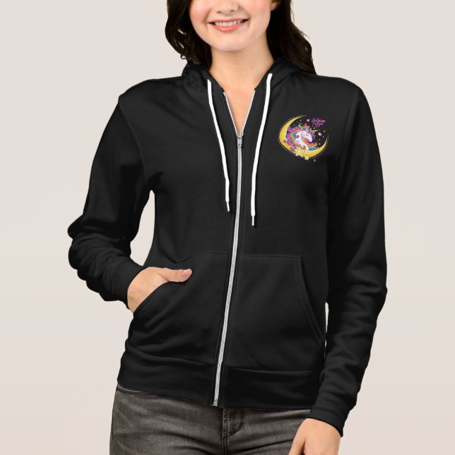 Camiseta Unicorn Magic Hoodie #2 (Frente)