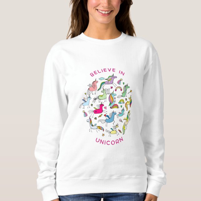 Camiseta Unicorn Magic Kawaii (Frente)